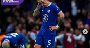 Gelandang Chelsea Enzo Jeremias Fernandez saat laga usai kontra Aston Villa. Foto : ig chelsea