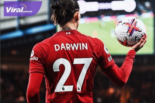 Penyerang Liverpool Darwin Nunez saat laga hadapi Liverpool di ajang Liga Inggris. Foto : iglverpool