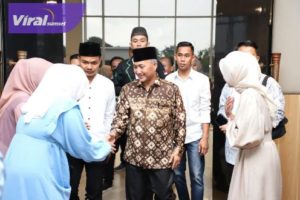 Pengurus dan anggota IMMUBA Buka Bersama dan Pembukaan RUA ke–XIX, Minggu (16/4/2023) di Grand Atyasa Palembang. Dalam dihadiri Pj Bupati Apriyadi Mahmud. Foto : viralsumsel.com/dev