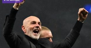 Pelatih Kepala AC Milan Stefano Pioli. Foto : igmilan