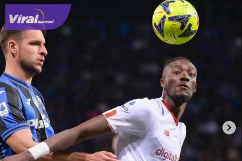 Pertandingan Atalanta vs AS Roma di ajang Liga Italia. Foto : igroma
