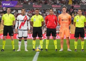 Pertandingan Rayo Vallecano vs Barcelona. Foto : igvallecano