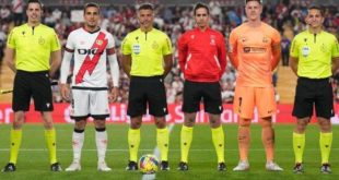 Pertandingan Rayo Vallecano vs Barcelona. Foto : igvallecano