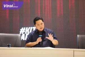 Erick Thohir Ketua Umum PSSI. Foto : pssi