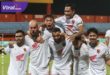 Para pemain PSM Makassar selebrasi usai juara BRI Liga 1 2022/2023. Foto : igpsm