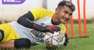 Harlan Suardi penjaga gawang PSM Makassar. Foto : ig psm