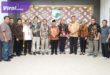 Pj Bupati Muba Drs H Apriyadi MSi menerima Jajaran PT Medco Energi E&P Grissik Ltd di Ruang Rapat Bupati Muba, Jumat (31/3/2023). Foto : viralsumsel.com/dev