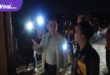 Ketua DPRD Kota Palembang Zainal Abidin saat Mengecek Langsung Ke Lapangan Terkait Matinya 56 Titik Lampu. Foto : Noto