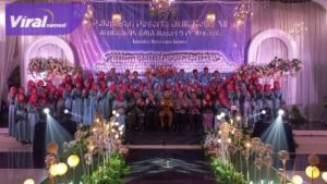 Walikota Prabumulih, Ir. H Ridho Yahya, MM menghadiri acara pelepasan para siswa dan siswi SMA Negeri 6 Prabumulih angkatan 13 di Hall 1 Siang Malam Kota Prabumulih, 2 Mei 2023. Foto : viralsumsel.com/mal
