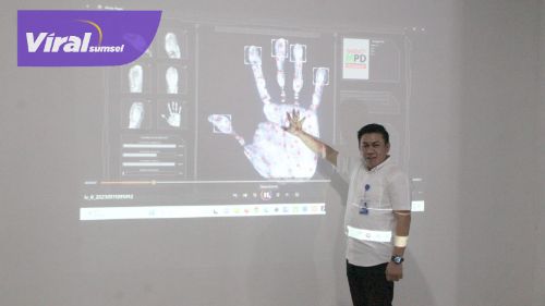 Launching aplikasi E-Assesment. Kamis, (11/5/2023). Foto : viralsumsel.com/fir