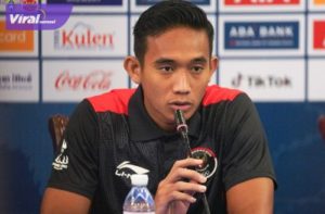 Kapten Tim Nasional (Timnas) Indonesia U-22, Rizky Ridho. Foto : pssi