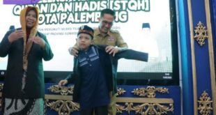 atu Dewa Lepas Peserta STQH ke Kota Lubuklinggau. Foto : viralsumsel.com/nto