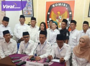 Mantan Wabup dan Mantan Ketua DPRD OKI Ikut Nyaleg dari Gerindra OKI. Foto : viralsumsel.com/mal