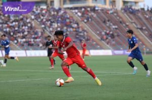 Misi Penting Striker Timnas Indoensia Irfan Jauhari Hadapi Myanmar. Foto : pssi