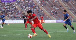 Misi Penting Striker Timnas Indoensia Irfan Jauhari Hadapi Myanmar. Foto : pssi