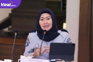 Dewi Aryani Direktur Operasional PT Jasa Raharja. Foto : Viralsumsel/Nto