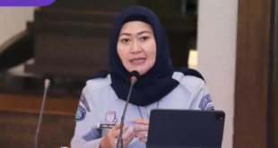 Dewi Aryani Direktur Operasional PT Jasa Raharja. Foto : Viralsumsel/Nto