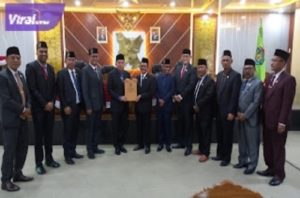 Rapat paripurna XVII DPRD Prabumulih masa persidangan II tahun 2023, tentang rekomendasi LKPJ Walikota Prabumulih tahun 2022, Rabu (10/5/2023).Foto : viralsumsel.com/mal