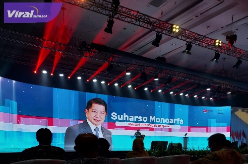 Musrenbangnas Rencana Kerja Pemerintah Tahun 2024 dan Peluncuran Proyeksi Penduduk 2020-2050 di Jakarta Convention Center (JCC), Selasa (16/5/2023). Foto : viralsumsel.com/win