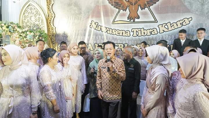 Wakil Walikota Prabumulih Andriansyah Fikri Hadiri Pelepasan Siswa-siswi SMA Negeri 03 Prabumulih. Foto : viralsumsel.com/mal