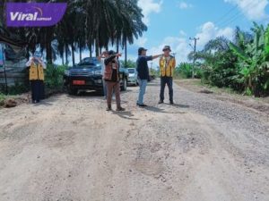 Muba Dapat Kucuran Perbaikan Jalan dari Inpres dari Jokowi. Foto : viralsumsel.com/dev