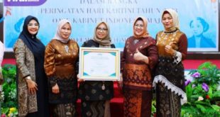 Wujudkan GSMP, Kartini Asal Muba Raih Penghargaan dari Gubernur Sumsel. Foto : viralsumsel.com/dev