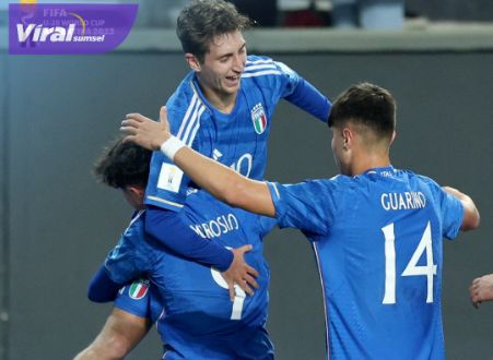 Timnas U-20 Italia melaku ke babak perempat final Piala Dunia U-20 2023. Foto : foto : igfifa