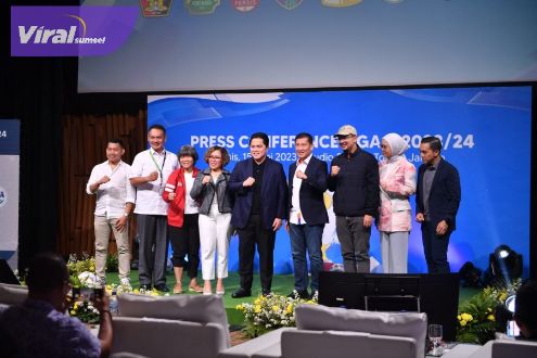 Peluncuran Liga 1 musim 2023/2024 di Jakarta, Kamis (15/6/2023). Foto : pssi