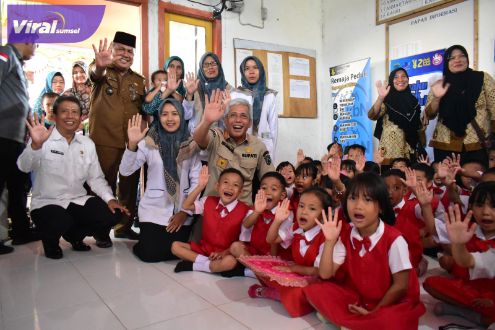 Turunkan Stunting Signifikan, Bupati OKI Iskandar SE Berpeluang Raih SWK dari Presiden. Foto : viralsumsel.com/fir