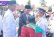 Wakil Walikota Prabumulih H. Andriansyah Fikri, SH Shalat Idul Adha 10 Dzulhijah 1444 Hijriah di Lapangan SDN 55 Gunung Kemala Kota prabumulih, Kamis (29/6/2023). Foto : viralsumsel.com/mal
