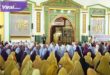 Gubernur Sumsel H Herman Deru saat meresmikan Majelis Taklim Al-Basyar di Masjid Raya Taqwa, Sabtu (3/6) siang. Foto : viralsumsel.com/win
