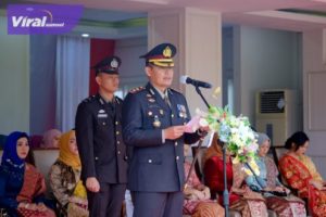 Peringatan Hari Bhayangkara ke-77 Di Muba Momentum Tingkatkan Profesionalisme Polri. Foto : viralsumsel.com/dev