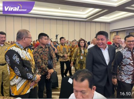 Pj Sekda Musni Wijaya Hadiri Temu Kerja Tim Percepatan Penurunan Stunting yang diselenggarakan BKKBN di Wyndham Opi Hotel Palembang, Senin (03/07/2023). Foto : viralsumsel.com/dev