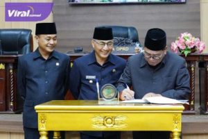 Teken Pakta Integritas, Eksekutif-Legislatif di Muba Sepakat Jalankan APBD 2024 Transparan. Foto : viralsumsel.com/dev