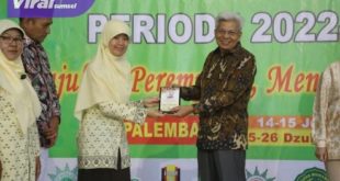 Mawardi Yahya Hadiri Muswil XIV Nasyiatul Aisyiyah Sumsel Periode 2022-2026. Foto : viralsumsel.com/win