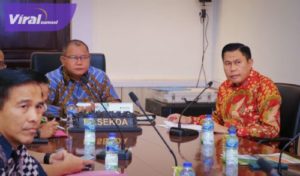 Pj Sekda Musni Wijaya Pimpin Rapat Tindaklanjut Program Pemberantasan Korupsi Terintegrasi. Foto : viralsumsel.com/dev