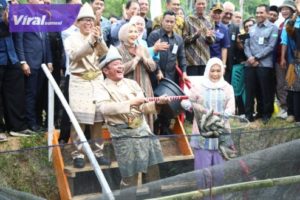 Kampung Budidaya Ikan Gabus OKU Siap Dukung Program GSMP Inisiasi Gubernur Herman Deru. Foto : viralsumsel.com/win