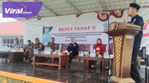 Reses Tahap II, Anggota DPRD Sumsel Kunjungi SMA di Kabupaten Muratara. Foto : ist