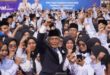 Bupati OKI, H. Iskandar, SE saat melantik 1.745 orang Pegawai Pemerintah dengan Perjanjian Kerja (P3K) Guru Formasi tahun 2022 di Kantor Bupati OKI, Kamis, (7/9/2023). Foto : viralsumsel.com
