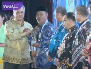Wakil Bupati OKI, Dja’far Shodiq pada pembukaan Perkebunan Indonesia Expo (Bunex) 2023, di ICE BSD City, Tangerang, Banten, Kamis (7/9/2023). Foto : viralsumsel.com/fir