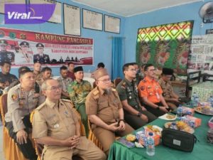Desa Mulyo Rejo Ditetapkan sebagai Kampung Pancasila. Foto : viralsumsel.com/dev