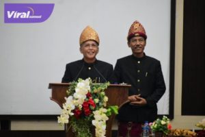 Bupatin OKI H.Iskandar, SE dan Wakil Bupati OKI H.M Djafar Shodiq. Foto : viralsumsel.com/dev