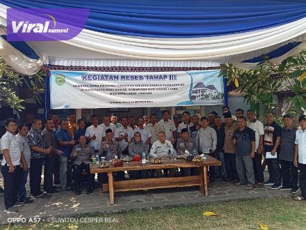 Anggota DPRD Sumsel Siap Perjuangakan Aspirasi Masyarakat Lubuklinggau, Musi Rawas dan Musi Rawas Utara. Foto : viralsumsel.com/ril