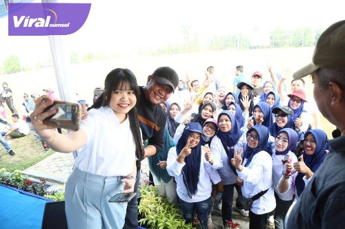 Jumbara kali ini dibuka langsung  Gubernur Sumsel H Herman Deru dipusatkan di Bumi Perkemahan Gandus, Sabtu (23/9/2023) pagi. Foto : viralsumsel.com/win