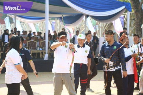 Gubernur Sumsel H Herman Deru Forprov Sumsel Tahun 2023. Foto : viralsumsel.com/win
