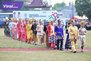 Merayakan peringatan Hari Sumpah Pemuda (HSP) di Kabupaten OKI. Foto : viralsumsel.com/fir
