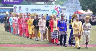 Merayakan peringatan Hari Sumpah Pemuda (HSP) di Kabupaten OKI. Foto : viralsumsel.com/fir