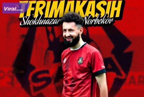 Sada Sumut FC Coret Dua Pemain Uzbekistan Shokhnazar Norbekov dan Axrorbek Uktamov. Foto : ig