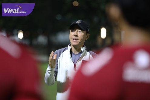 Pelatih Tim Nasional (Timnas) Indonesia, Shin Tae-yong memanggil 27 pemain untuk pertandingan Kualifikasi Piala Dunia 2026. Foto : pssi