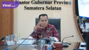 Pj Gubernur Sumatera Selatan (Sumsel) Agus Fatoni. Foto : viralsumsel.com/win